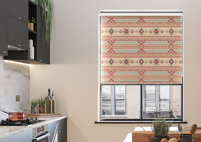 Cheyenne, Rouge - Twist&Fit Roller Blind - Image 3
